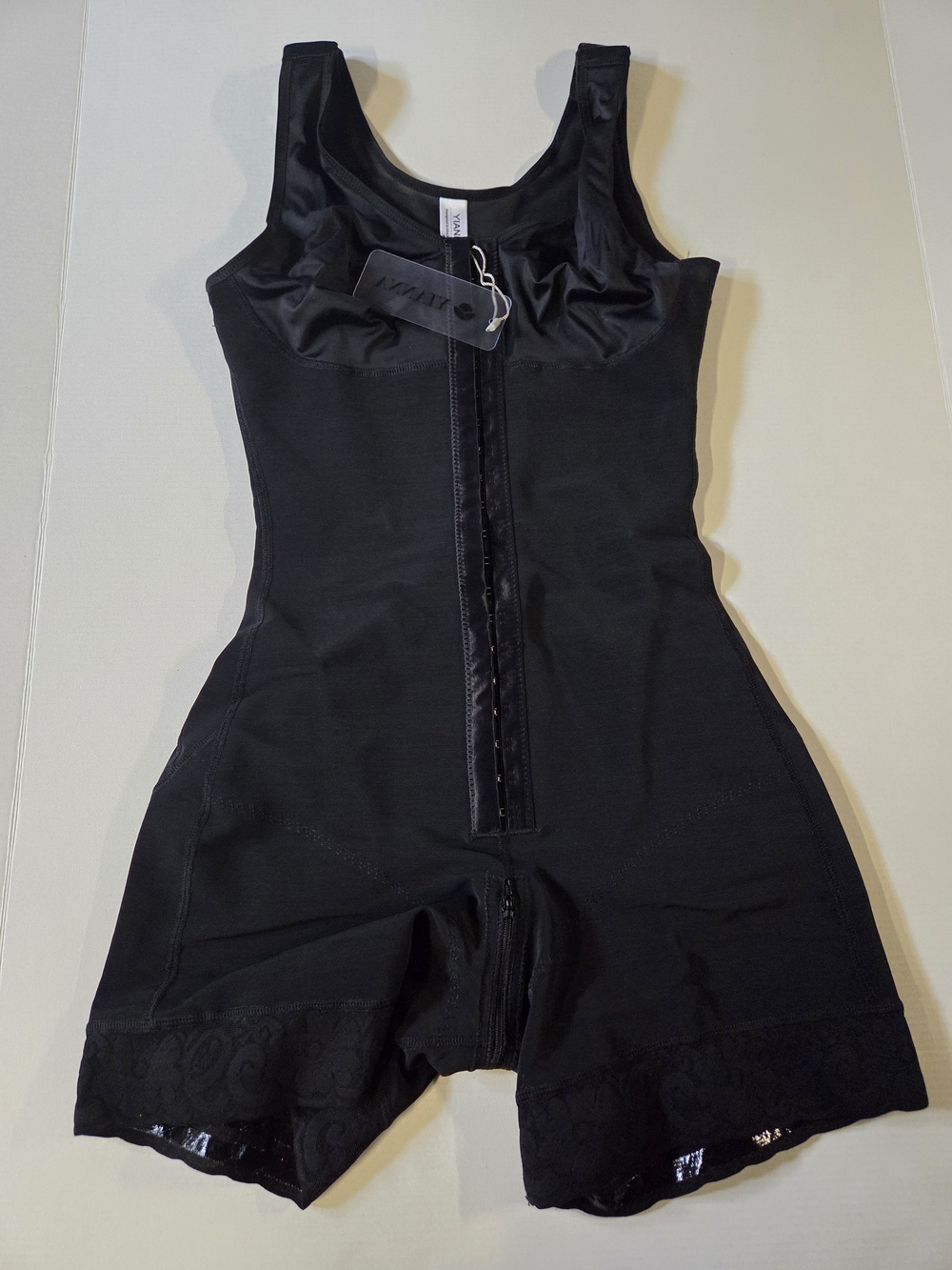 Tiktokfinds Faha Sleek Black Full-Body Shaping Bodysuit